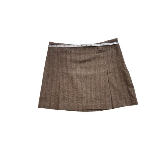 The Limited Y2K A Line Button Academia Skirt - Picture 5 of 8